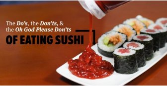 What You Should And Shouldn't Be Doing When You Eat Sushi