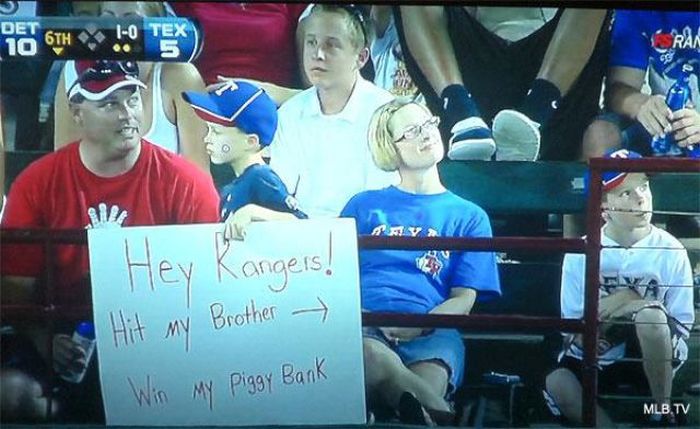 The Best Crowd Signs Ever Spotted At Sports Events