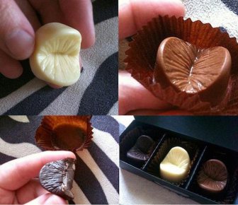 Give Your Lover A Piece Of Your Chocolate Covered Anus