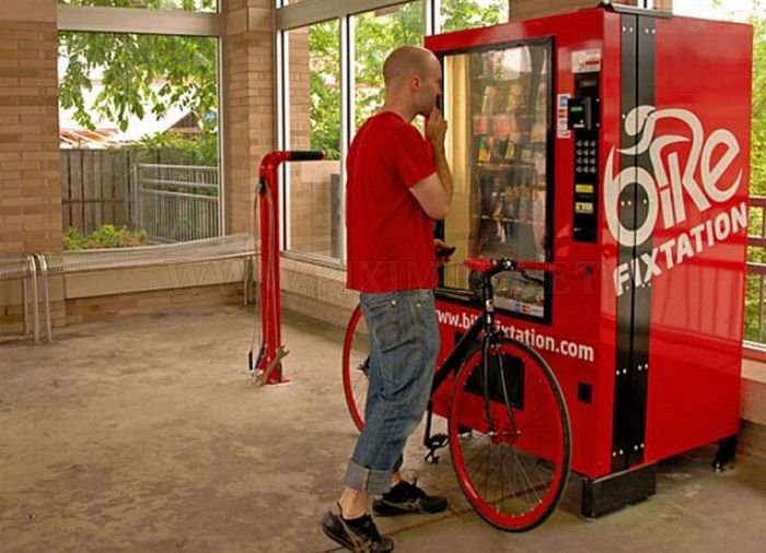 Self-Serve Bike Repair Vending Machine 