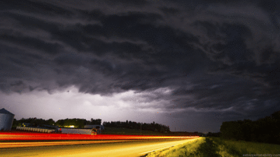 These Looping Gifs Of Supercell Thunderstorms Are Hypnotizing