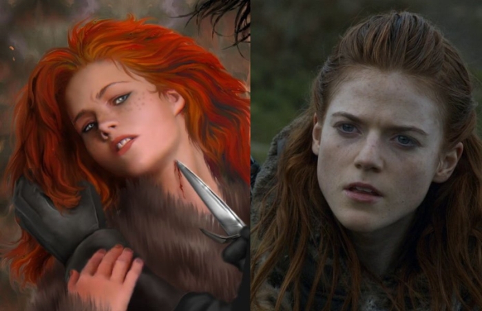 How Game of Thrones Characters Look Based On The Books Vs TV