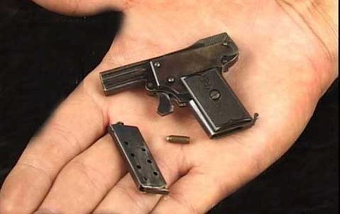 The World's Smallest Semi Automatic Pistol 