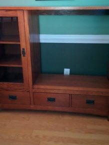 Old TV Cabinet Gets Transformed Into Something Much Cooler
