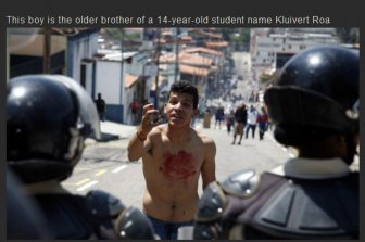 A Venezuelan Teen Was Gunned Down During A Protest Now His Family Mourns