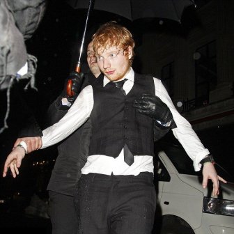 It Looks Like Ed Sheeran Partied A Little Too Hard After The BRIT Awards