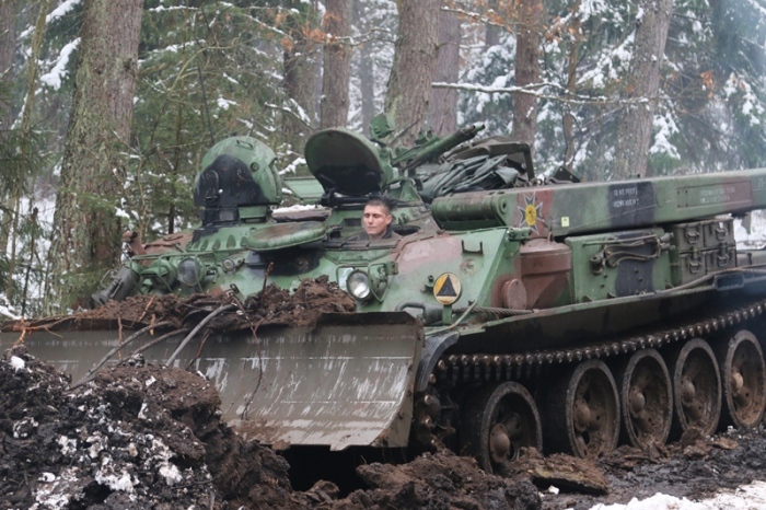 These Polish Tanks Got Stuck In The Mud