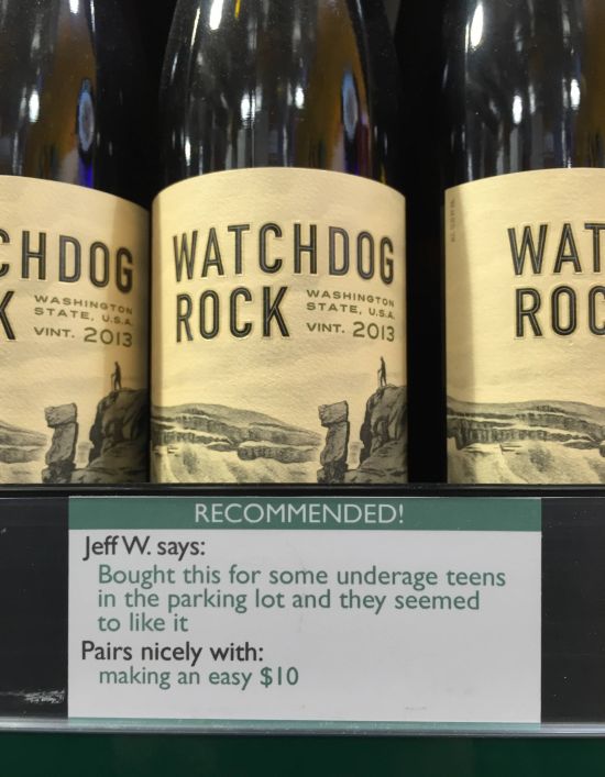 How To Troll Wine Drinkers At The Local Store