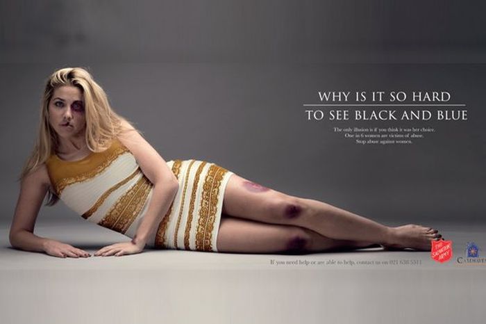 Salvation Army Launches White And Gold Dress Campaign For Domestic Abuse