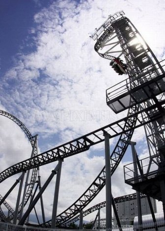 Takabisha, the World's Steepest Roller Coaster