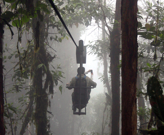 Sky Bike Gives You An Incredible Tour Of The Andean Cloud Forest