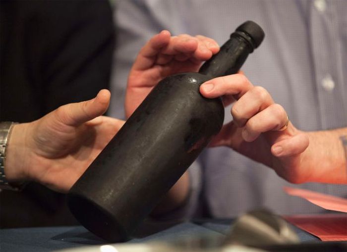 An Expensive And Ancient Bottle Of Wine Gets A Taste Test