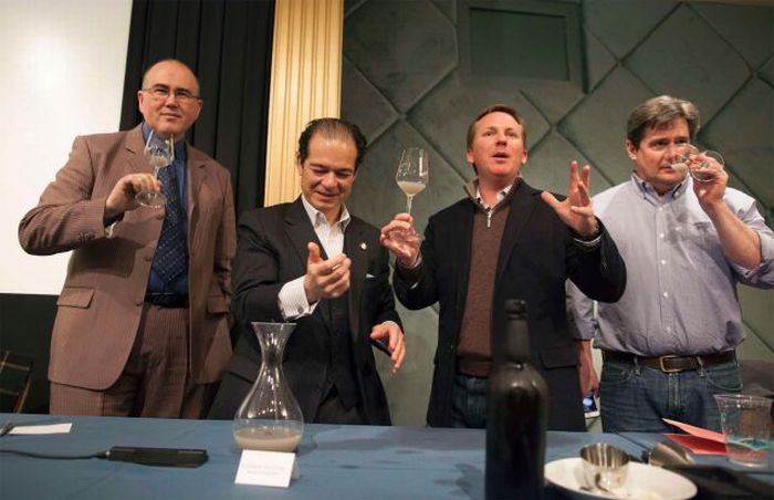 An Expensive And Ancient Bottle Of Wine Gets A Taste Test