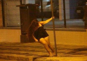 When Pole Dancing In The Street Ends Badly