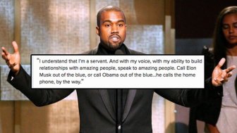 President Obama Shoots Down Kanye West's Claim That He Calls Him