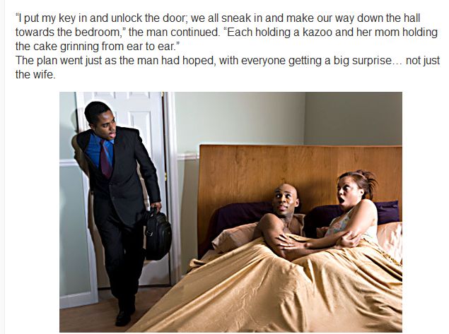 Man Invites Everyone Over For A Surprise Party To Catch Cheating Wife