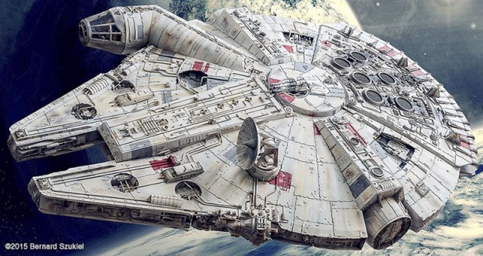 This Model Of The Millennium Falcon Took 4 Years To Make