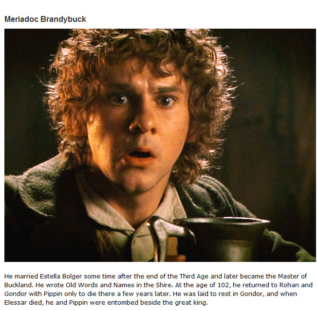 What Happened To The The Lord Of The Rings Characters After The Movies
