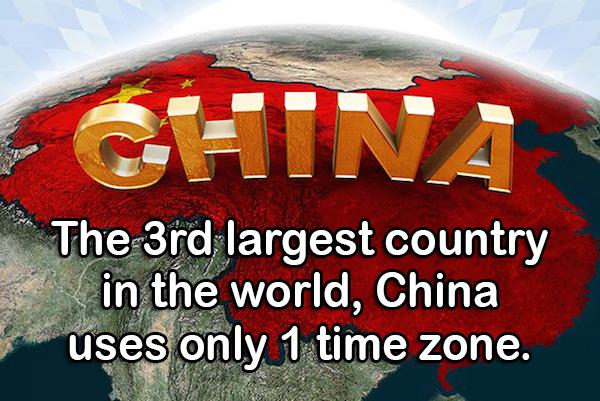 Weird facts about china