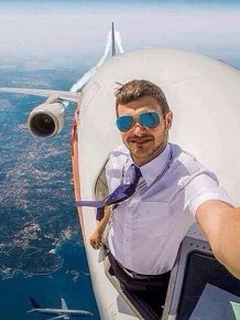 Selfies Taken In Extreme Environments