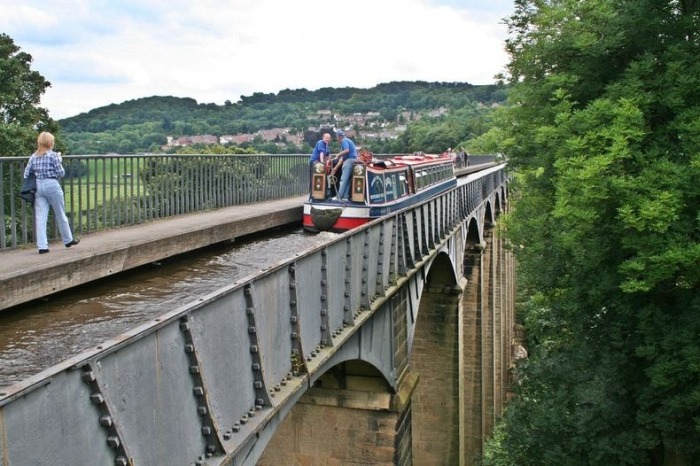 Take A Ride On The Pontcysyllte Aqueduct