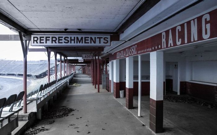 An Inside Look At An Abandoned NASCAR Track