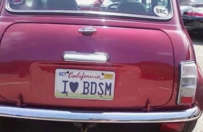 License Plates That Are A Little Too Honest