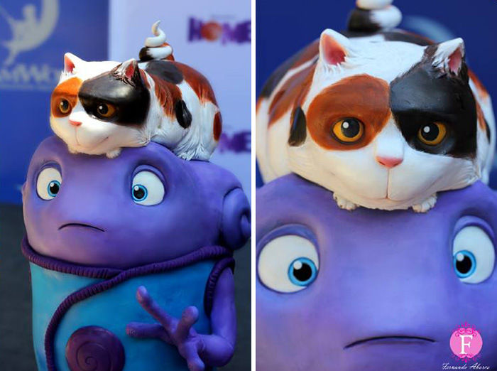DreamWorks Animator Creates Movie Inspired Cupcakes