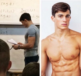 Male Model Who Works As A Math Lecturer