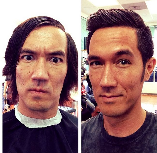 What It Looks Like When Men Get Makeovers