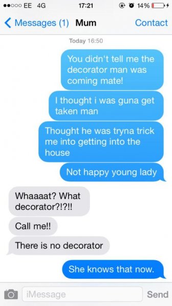 Mother Isn't Happy When Daughter Pulls Cruel Text Prank