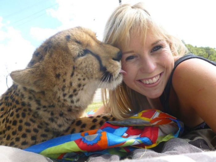 This Girl Is A Real Life Cheetah Whisperer
