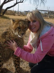 This Girl Is A Real Life Cheetah Whisperer