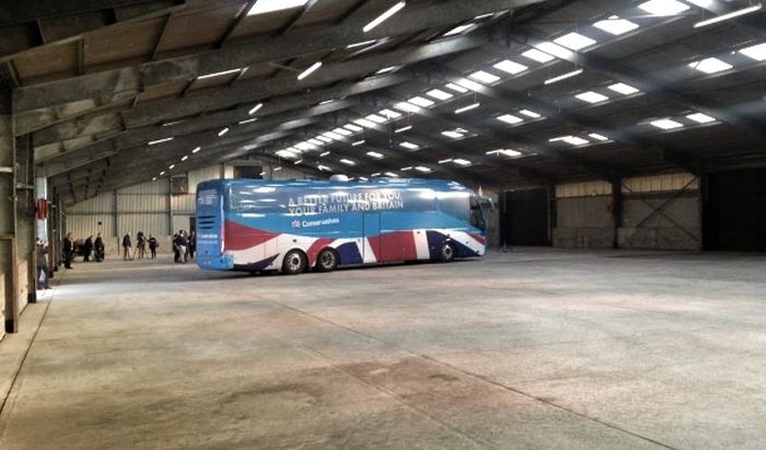 David Cameron Had A Huge Turnout At His Election Rally, Or Did He?