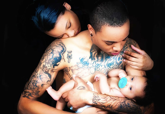 Tattooed Parents Take Beautiful Portraits With Their Children