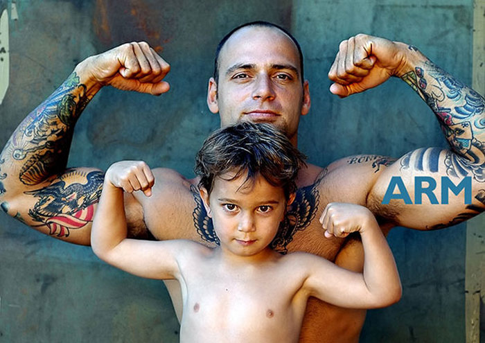 Tattooed Parents Take Beautiful Portraits With Their Children