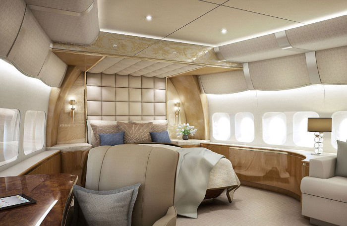 This Jumbo Jet Is A $400 Million Dollar Mansion With Wings