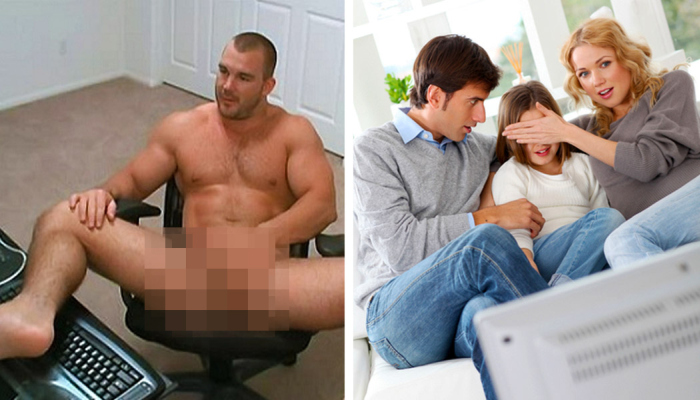This Guy Exposed Himself To His Girlfriend's Family Via Skype