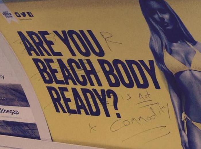 Feminists Rally Against New Beach Body Ready Ad