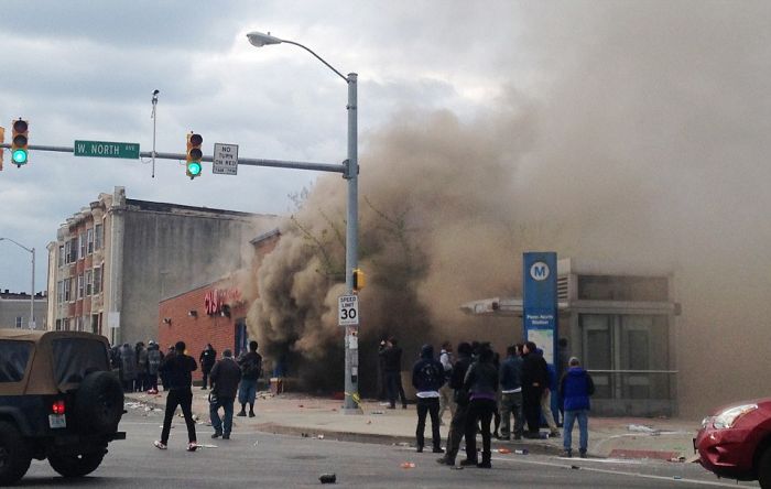 Baltimore Is Burning To The Ground As Rioters Takeover The City