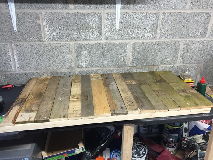 Man Turns Trash Into Treasure With This Pallet Desk