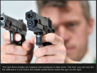Can You Tell The Difference Between A Real And A Fake Gun?