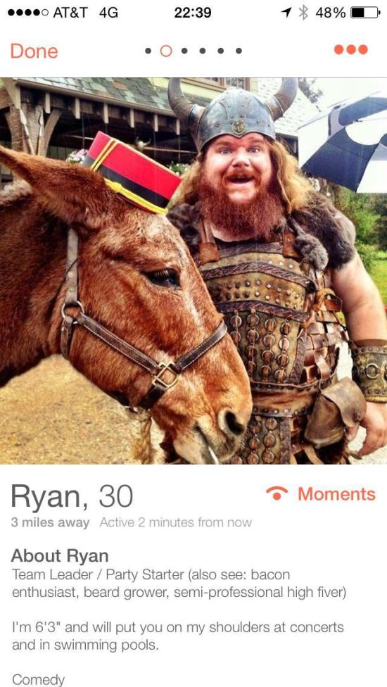 This Bearded Guy Might Have The Best Profile On Tinder