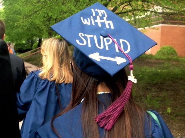 Graduation Caps That Tell It Like It Is