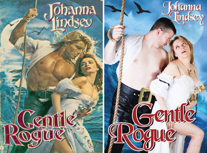 Average People Recreate The Covers Of Romantic Novels