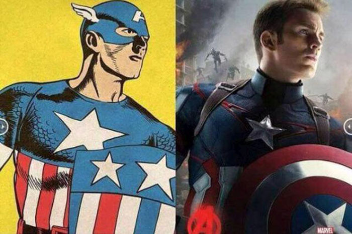 What The Comic Book Avengers Look Like Compared To Their Film Adaptations