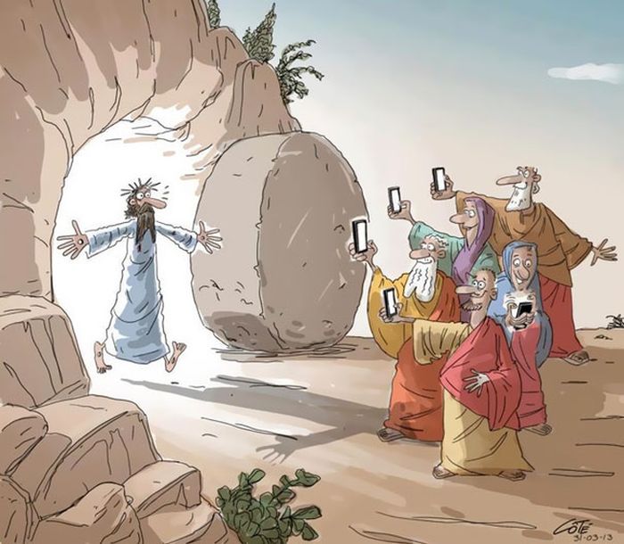 Clever Cartoons Show How Addicted People Are To Smartphones