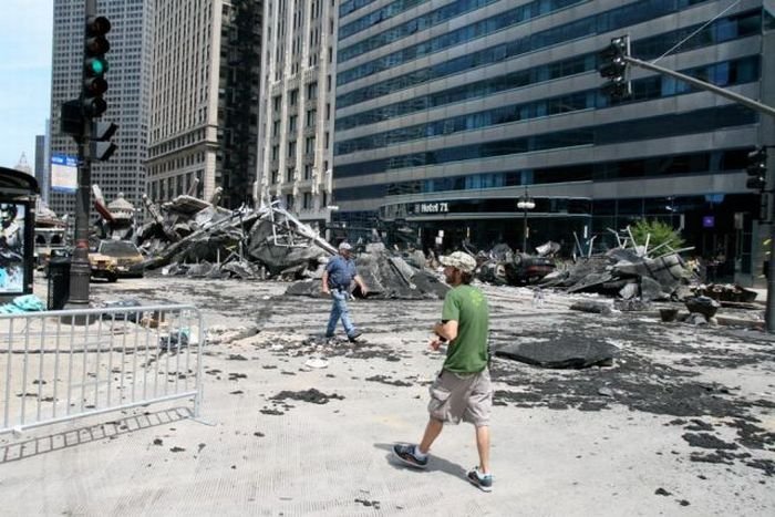 Behind the Scenes: Transformers Movie Set in Chicago 