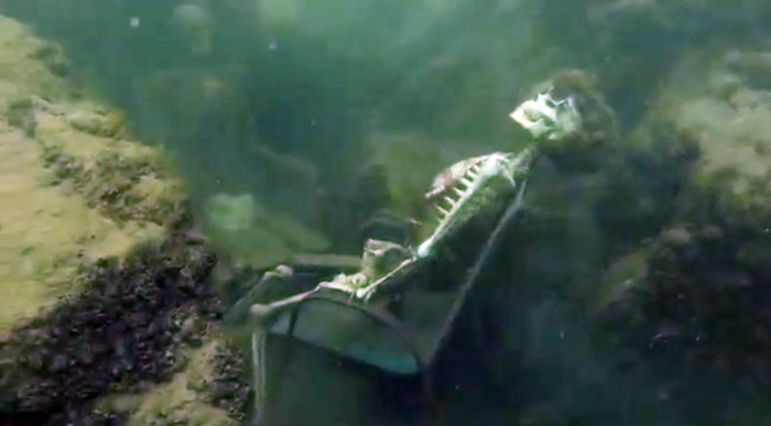 Man Finds Something Crazy In The Colorado River