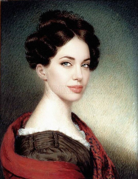 Modern Celebrities in Classic Paintings 